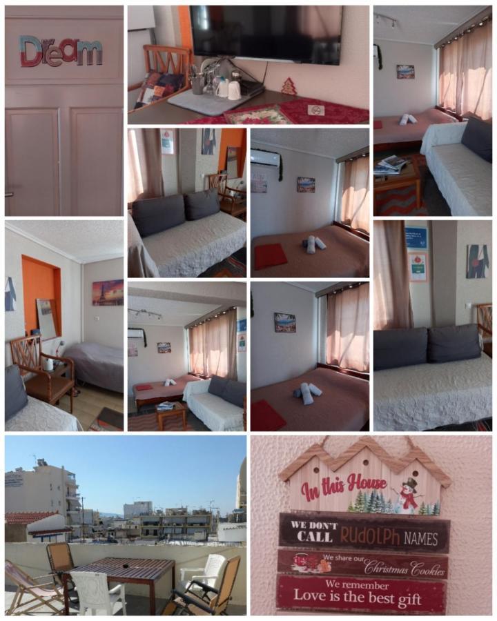 Terrace Roof Room @ Koridallos Metro St.&Piraeus Port Exterior foto